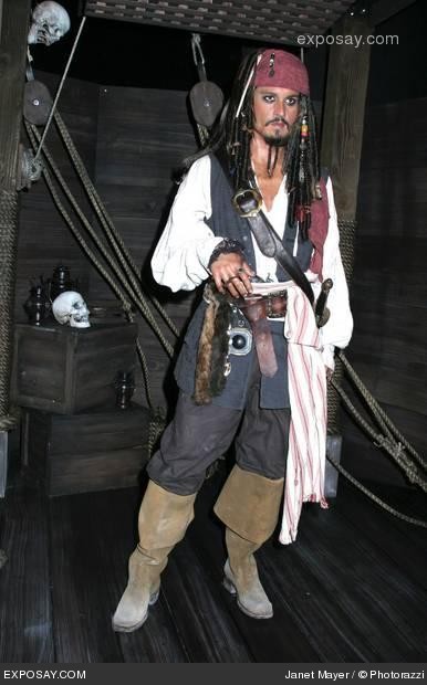 Johnny Depp In Pirates Of The Caribbean
